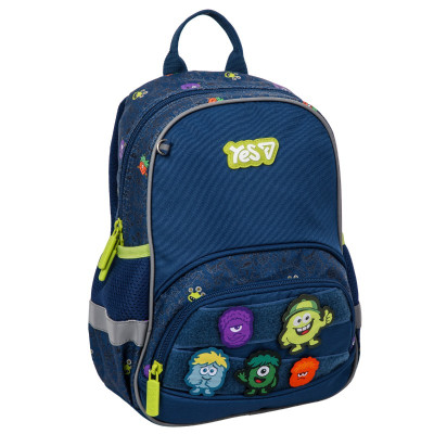 Рюкзак дитячий "YES" /550447/ K-34XS Monsters 30,5*21,5*11см (1/10)