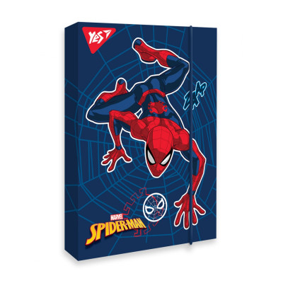 Папка для праці карт. на гумці А4 "YES" /491957/ "Marvel Spiderman" (1/20)