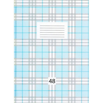Зошит "Офорт" А4/48арк /КН4548К/ Книга канцелярська #, шита, офсет (10/100)