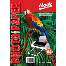 Фотопапір "Magic"  A4 глянц  180 г (20 арк. ) Superior /8021/