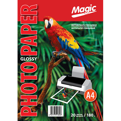 Фотопапір "Magic"  A4 глянц  180 г (20 арк. ) Superior /8021/