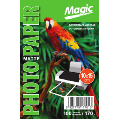 Фотопапір "Magic"  10х15 матовий  170 г (100 арк.) /7011/