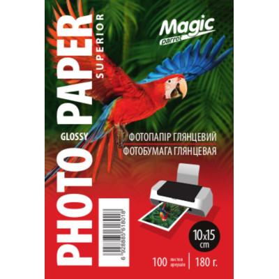 Фотопапір "Magic"  10х15 глянц 180 г (100 арк.) Superior /8018/