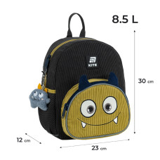Рюкзак дитячий "Kite" /K25-2727XS-7/ Kids 2727 Monster (1/15)