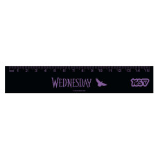 Лінійка 15см "YES" /370713/ "Wednesday" (1/20/1000)