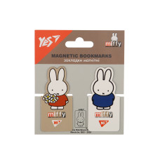 Закладка-магніт "YES" /708398/ "Miffy", висікання, 2 шт (1/10/50)