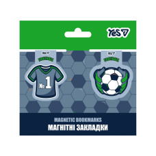 Закладка-магніт "YES" /708798/ "Football", 2шт (1/10/50) Закладка-магніт "YES" /708798/ "Football", 2шт (1/10/50)