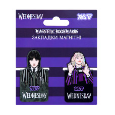 Закладка-магніт "YES" /708818/ "Wednesday", висікання, 2 шт (1/10/50)