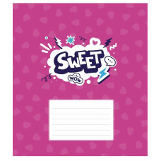 Зошит уч. "Star" 24арк.== /3364L/ "Love" виб.УФ-лак (дівчинка) (25/200)