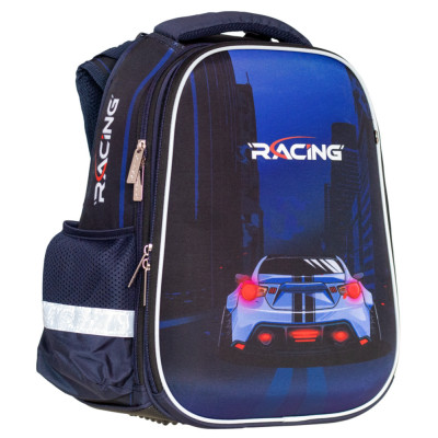 Ранець-рюкзак "CLASS" /2515C/ SchoolCase 2 відділення, 39х28х21см, "Racing"