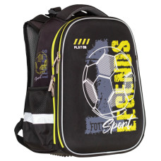 Ранець-рюкзак "CLASS" /2517C/ SchoolCase 2 відділення, 39х28х21см, "Football"