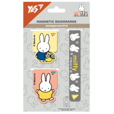 Закладка-магніт "YES" /708356/ "Miffy", 3 шт (1/10/50)