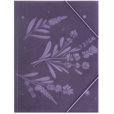 Папка на гумках А4+ "Axent" /1509-36-A/ Laura Ashley Lavender-1 (1/12/180)