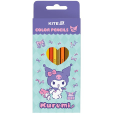 Олівці кольорові "Kite" 24 кол./12шт. /HK25-054-2/ ДВОСТОРОННІ, Kuromi Куромі (1/12)