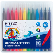 Фломастери-пензлики "Kite" 12 кол. /K-1150/ Creative (1/12)