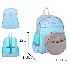 Рюкзак дитячий "YES" /550469/ K-44XS Pusheen 32*25*12см (1/20)