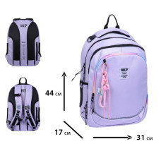 Рюкзак шкільний "YES" /550407/ TS-59L Lilac 44*31,5*14см (1/8)