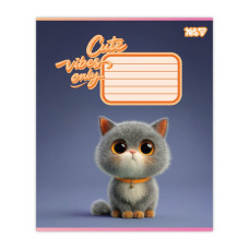 Зошит уч. "YES" 24арк.# /768900/ "Cute vibes only" (20/320)