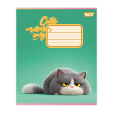 Зошит уч. "YES" 24арк.# /768900/ "Cute vibes only" (20/320)
