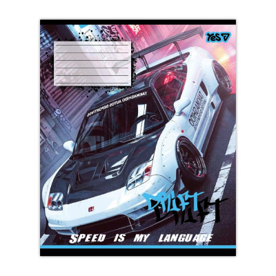 Зошит уч. "YES" 24арк.# /768884/ "Drift" (20/320)