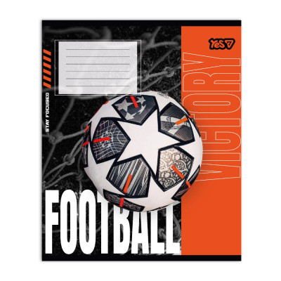 Зошит уч. "YES" 24арк.# /768798/ "Football energy" (20/320)