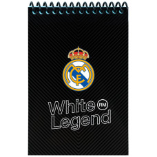 Скетчбук А6/48арк. "Kite" /RL26-196-2/ пласт. спіральFC Real Madrid-2 (1/20)