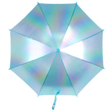 Парасоля дитяча "Kite" /K24-2001-4/ діаметр 48,5 см, довжина тростини 68 см, блакитний голографік (1/12)