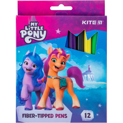 Фломастери "Kite" 12 кол. /LP24-447/ "My Little Pony" (1/24/192)