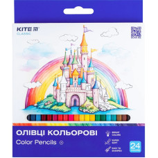 Олівці кольорові "Kite" 24 кол. /K-055/ Classic (67648) (1/6)