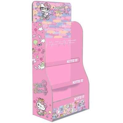 Дисплей для канцтоварів "Kite" /73675/ картонний Hello Kitty 2025, 168х63х35 см