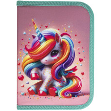 Пенал "CLASS" /25001C/ пенал 1 відд., пустий, "Cute Unicorn Єдиноріг"
