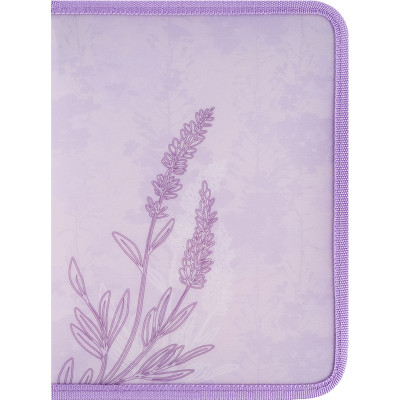 Папка на блискавці А5+ "Axent" /1805-37-A/ Laura Ashley Lavender-2 (1/12/144)
