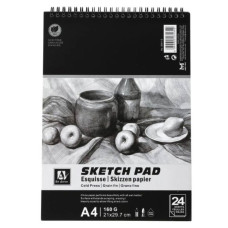 Скетчбук А4/24 "Art Nation" /6001-S/ 160 г/м2 (1/48) Скетчбук А4/24 "Art Nation" /6001-S/ 160 г/м2 (1/48)