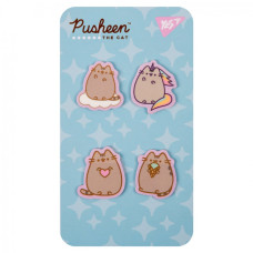 Індекс регістри "YES" /170419/ "Pusheen", пластик, 80 шт (4х20) (1/10/1000)