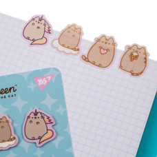 Індекс регістри "YES" /170419/ "Pusheen", пластик, 80 шт (4х20) (1/10/1000)