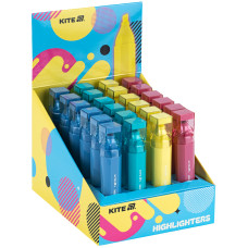 Маркер текстовий "Kite" /K24-1144/ "Highlighter"  Creative Trendy Colors (24/288)