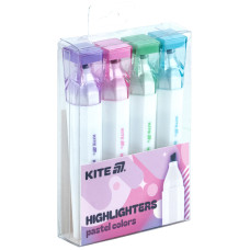 Маркер текстовий "Kite" /K24-1145-4/ "Highlighter"  Creative Pastel Colors, набір з 4-х кольорів (1/50)