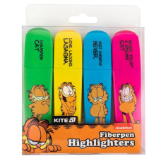 Маркер текстовий "Kite" /GF25-444/ "Highlighter" Garfield Retro, набір з 4-х кольорів (1/24)