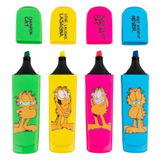 Маркер текстовий "Kite" /GF25-444/ "Highlighter" Garfield Retro, набір з 4-х кольорів (1/24)