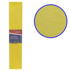 Гофропапір 150%, 95г/м2 JO /KR150-80706/ 50*200см темно-жовтий (1/100)