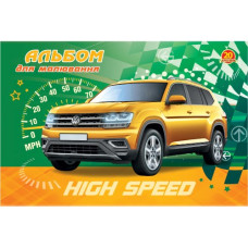 Альбом для малювання А5/20 арк. "Рюкзачок" /А-23/ 4 вид., 100г/м2 (30)