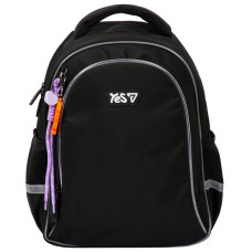 Рюкзак "YES" /550296/ S-115M Just Black 38*27*14см (1/8)