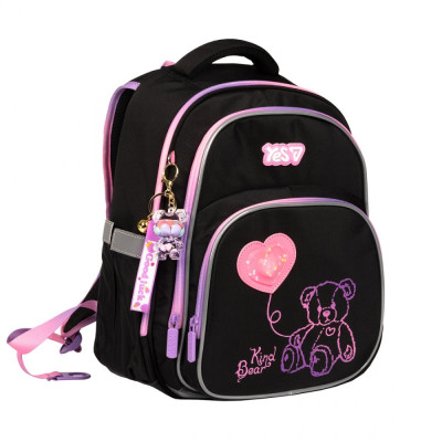 Рюкзак шкільний "YES" /550499/ S-91M Pink Bear 38*29*13см (1/8)