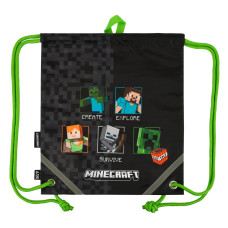 Сумка для взуття "YES" /550510/  SB-10 Minecraft Reality 40*35см (1/50)