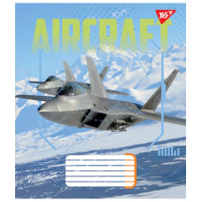 Зошит уч. "YES" 36арк.# /767057/ "Aircraft" (15/240)