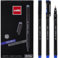 Ручка масляна "Cello" /CL-M6/ "CARBONIX"  0,7мм синя 50 шт в упак (50/2000)
