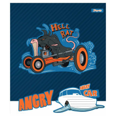 Зошит уч. "1В" 12арк.== /766279/ "Angry car" (25/500)