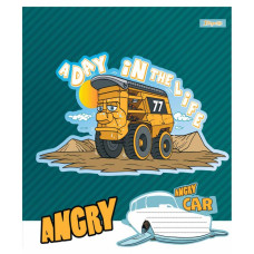 Зошит уч. "1В" 12арк.== /766279/ "Angry car" (25/500)