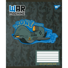 Зошит уч. "YES" 12арк.== /766296/ "War machine" (25/500)