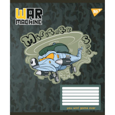 Зошит уч. "YES" 12арк.== /766296/ "War machine" (25/500)